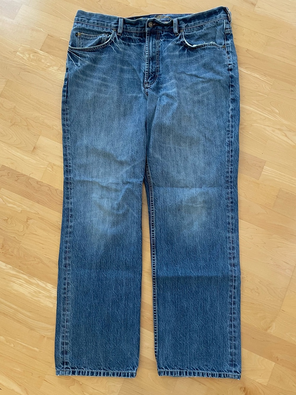 Tommy Bahama Men’s Indigo Palms 100% Cotton Classic Straight-Leg Jeans 42x34